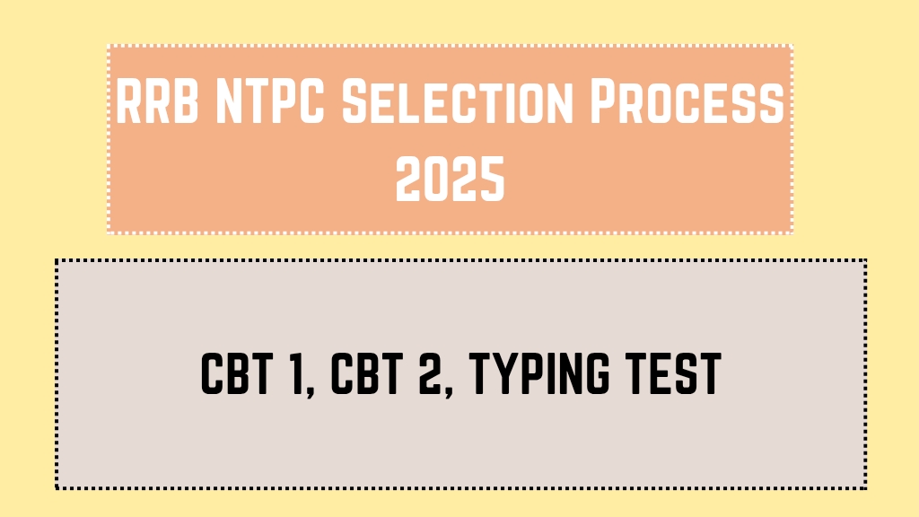 RRB NTPC Selection Process 2025